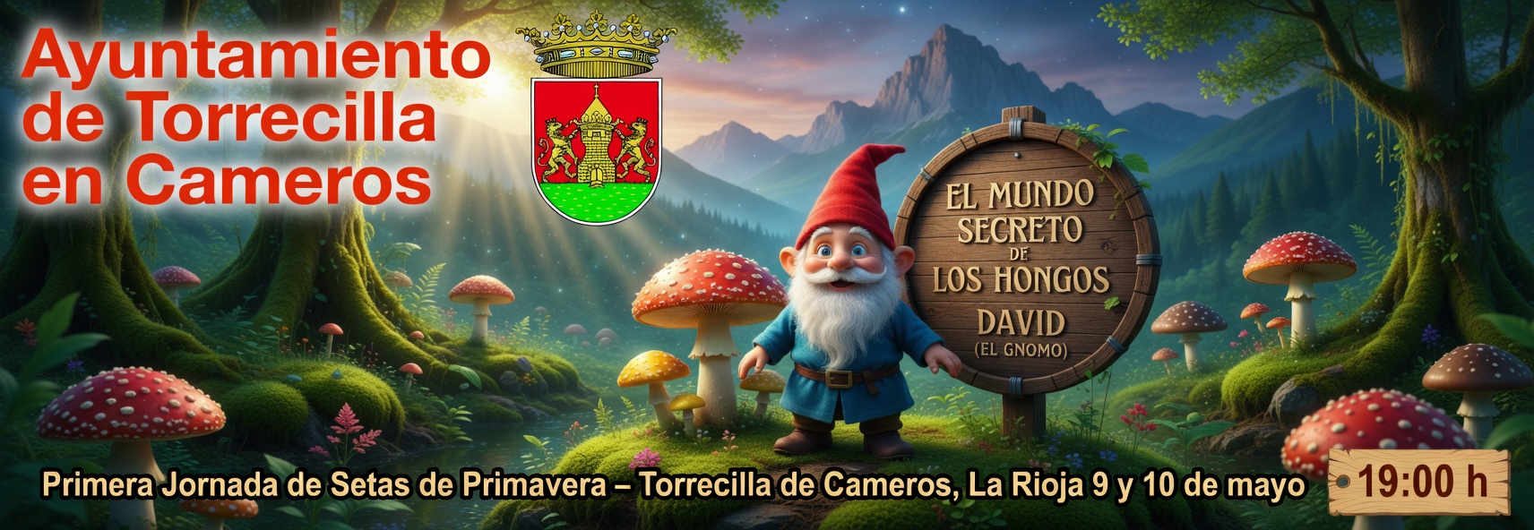 Primera jornada de setas de primaveraen Torrecilla de Cameros la Rioja España